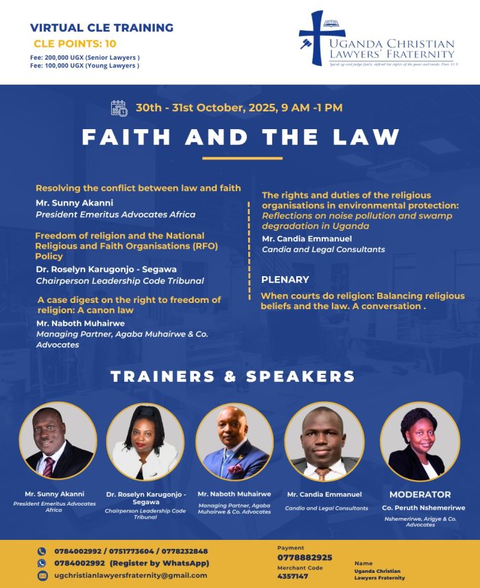 UCLF upcoming event announcement